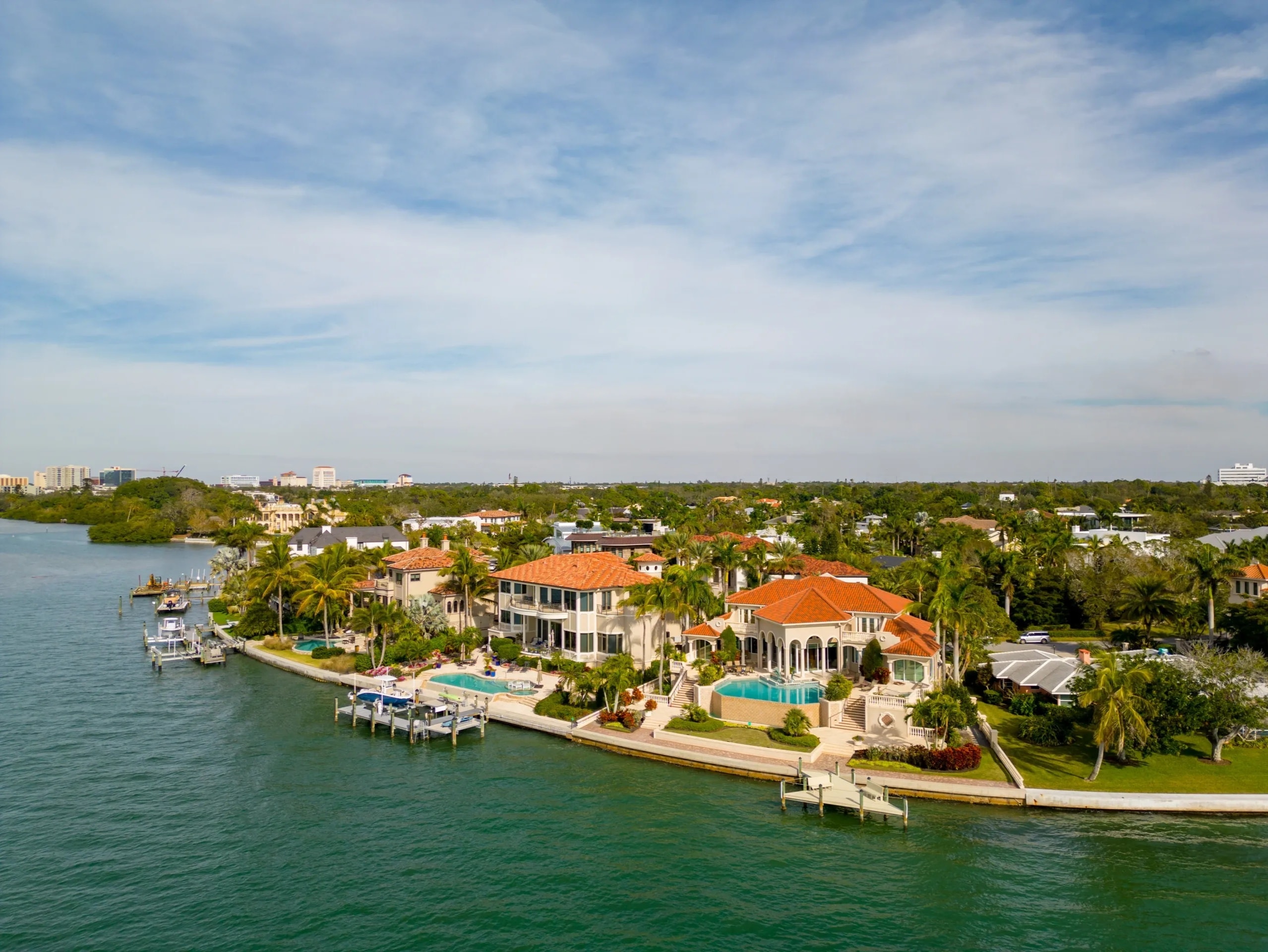 Florida waterfront luxury home